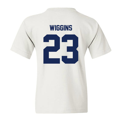 Rice - NCAA Baseball : Tanner Wiggins - Sports Shersey Youth T-Shirt-1