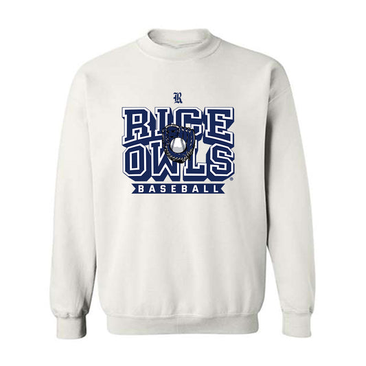 Rice - NCAA Baseball : Tanner Wiggins - Sports Shersey Crewneck Sweatshirt-0