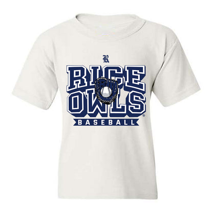 Rice - NCAA Baseball : Ty Baker - Sports Shersey Youth T-Shirt-0