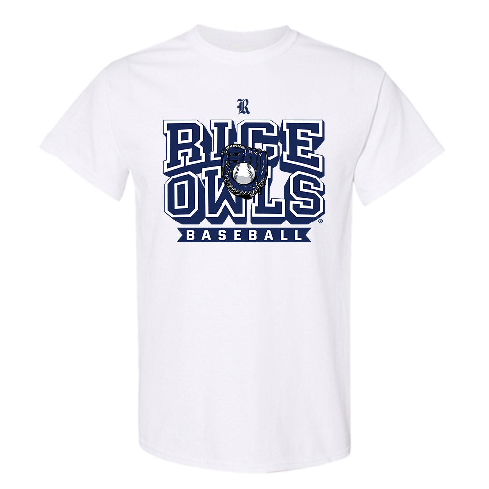 Rice - NCAA Baseball : Tanner Wiggins - Sports Shersey T-Shirt-0