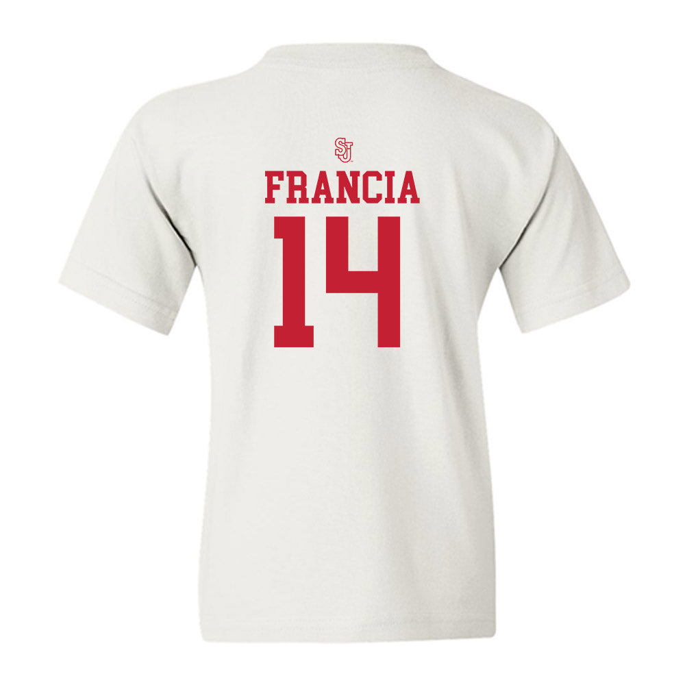 St. Johns - NCAA Softball : Loreley Francia - Sports Shersey Youth T-Shirt-1