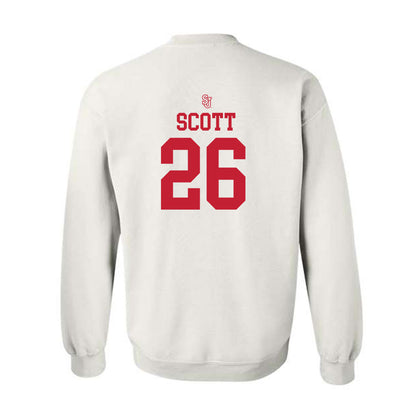 St. Johns - NCAA Softball : Jacqueline Scott - Sports Shersey Crewneck Sweatshirt-1