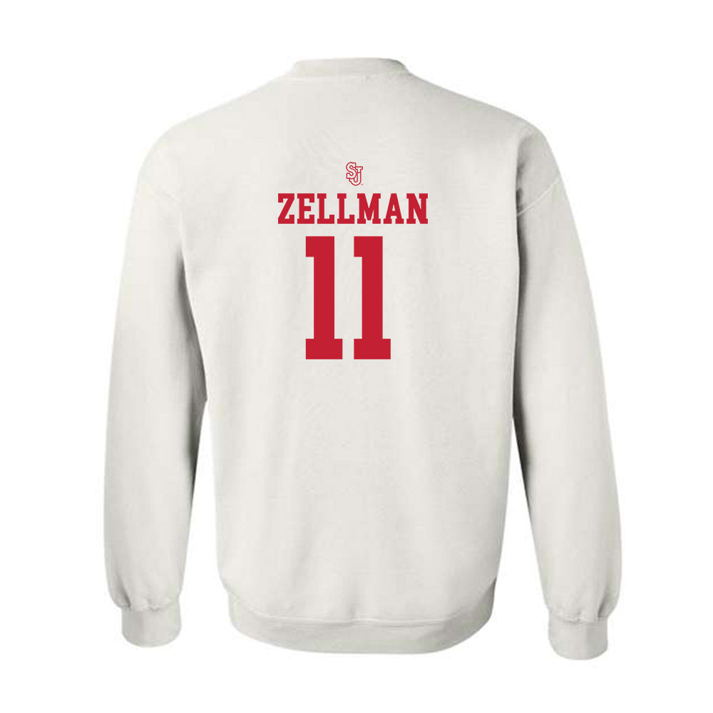 St. Johns - NCAA Softball : Emily Zellman - Sports Shersey Crewneck Sweatshirt-1