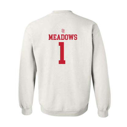 St. Johns - NCAA Softball : Makenna Meadows - Sports Shersey Crewneck Sweatshirt-1