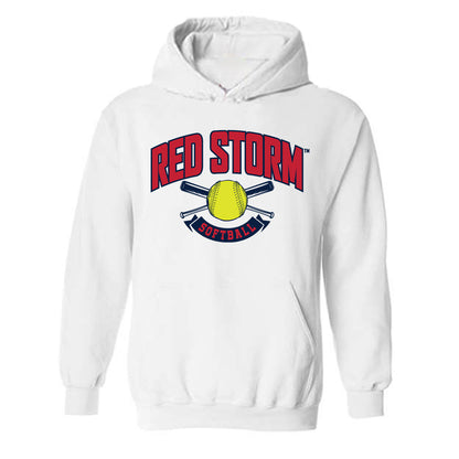St. Johns - NCAA Softball : Jacqueline Scott - Sports Shersey Hooded Sweatshirt-0