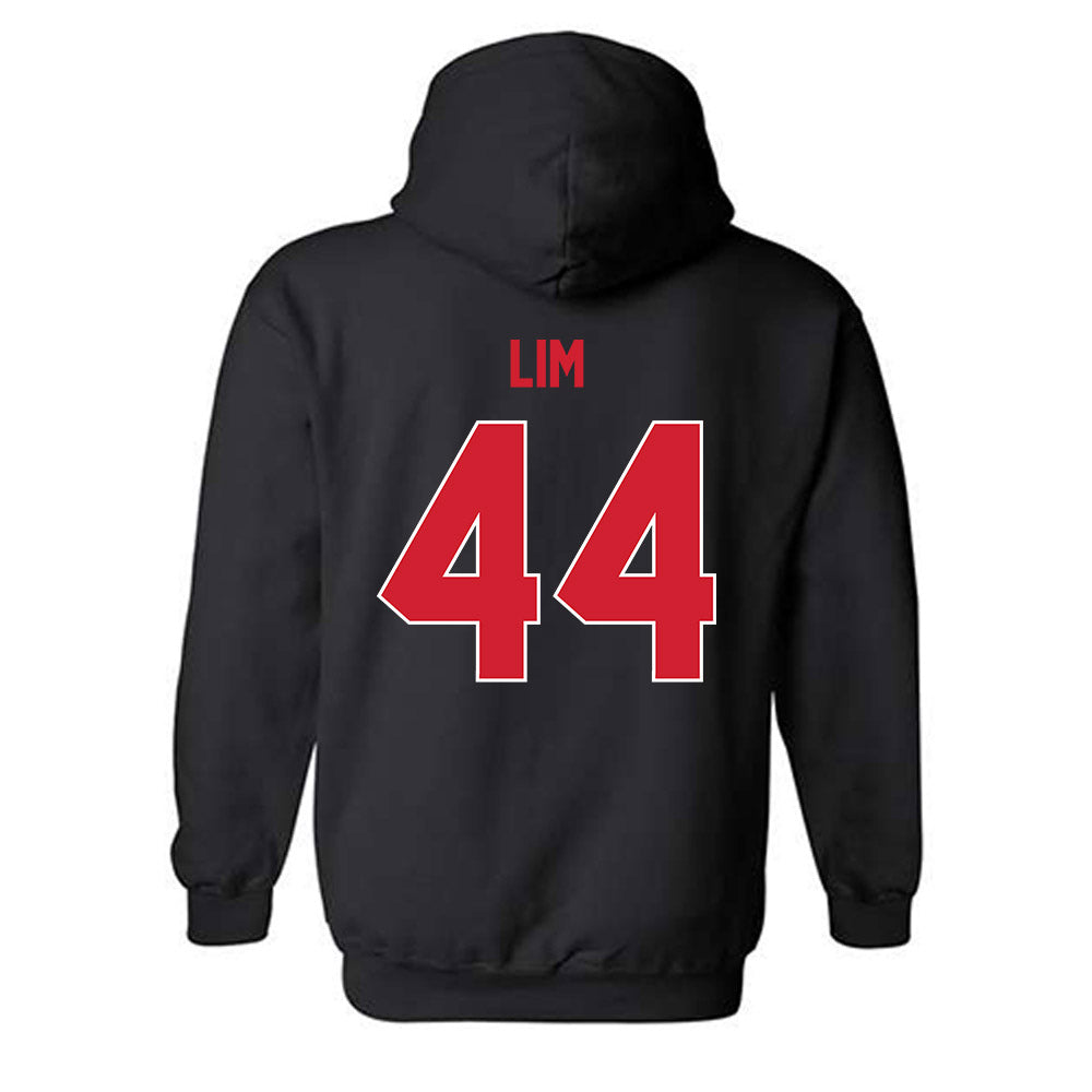 Louisiana - NCAA Baseball : Josh Lim - Sports Shersey Hooded Sweatshirt-1