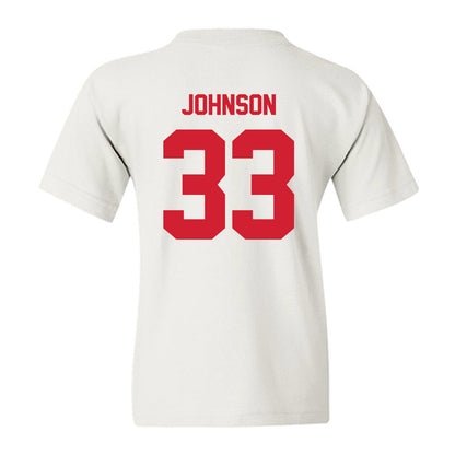Louisiana - NCAA Softball : Natalie Johnson - Sports Shersey Youth T-Shirt-1