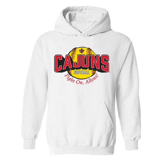 Louisiana - NCAA Softball : Zoe' Harrington - Sports Shersey Hooded Sweatshirt-0