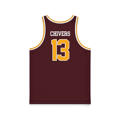 Loyola - NCAA Women's Basketball : Kira Chivers - Sister Jean 2025 Maroon Basketball Jersey