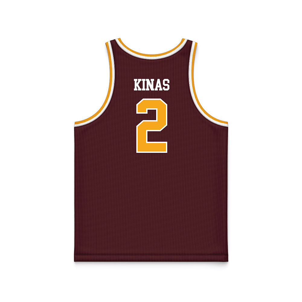 Loyola - NCAA Women's Basketball : Alexa Kinas - Sister Jean 2025 Maroon Basketball Jersey