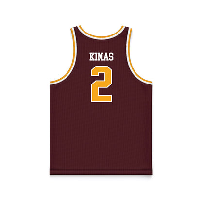 Loyola - NCAA Women's Basketball : Alexa Kinas - Sister Jean 2025 Maroon Basketball Jersey