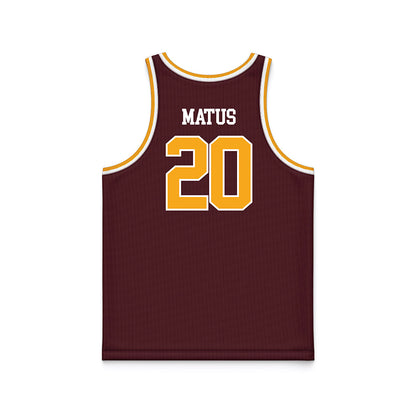 Loyola - NCAA Women's Basketball : Daniella Matus - Maroon Basketball Jersey-1
