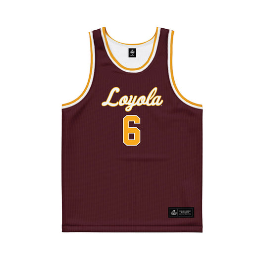 Loyola - NCAA Women's Basketball : Rosalie Mercille - Sister Jean 2025 Maroon Basketball Jersey