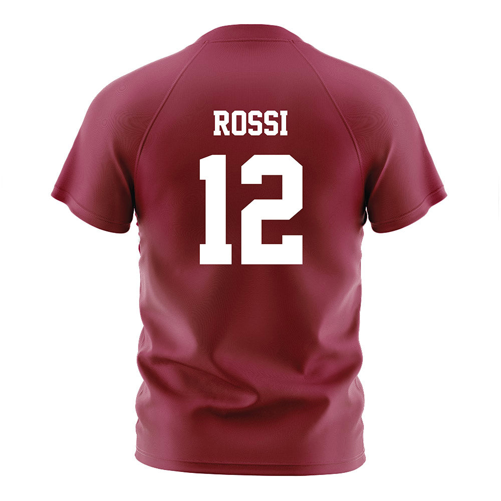 Loyola - NCAA Women's Soccer : Emily Rossi - Maroon Soccer Jersey-1