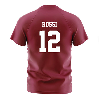 Loyola - NCAA Women's Soccer : Emily Rossi - Maroon Soccer Jersey-1