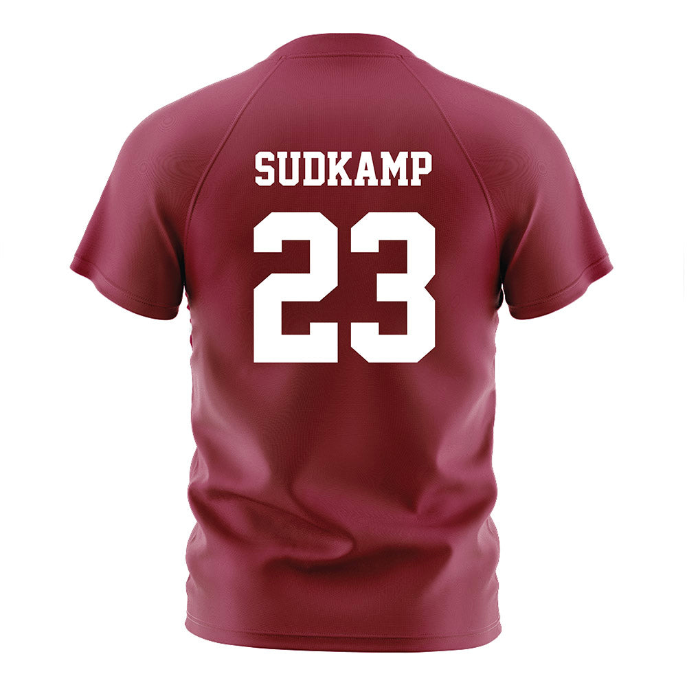 Loyola - NCAA Women's Soccer : Abby Sudkamp - Maroon Soccer Jersey-1