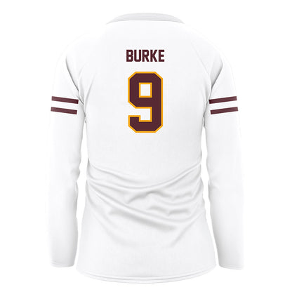 Loyola - NCAA Women's Volleyball : Kaitlyn Burke - White Volleyball Jersey