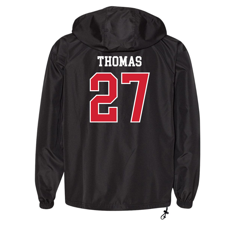Arkansas State - NCAA Football : AJ Thomas - Quarter Zip Jacket-1