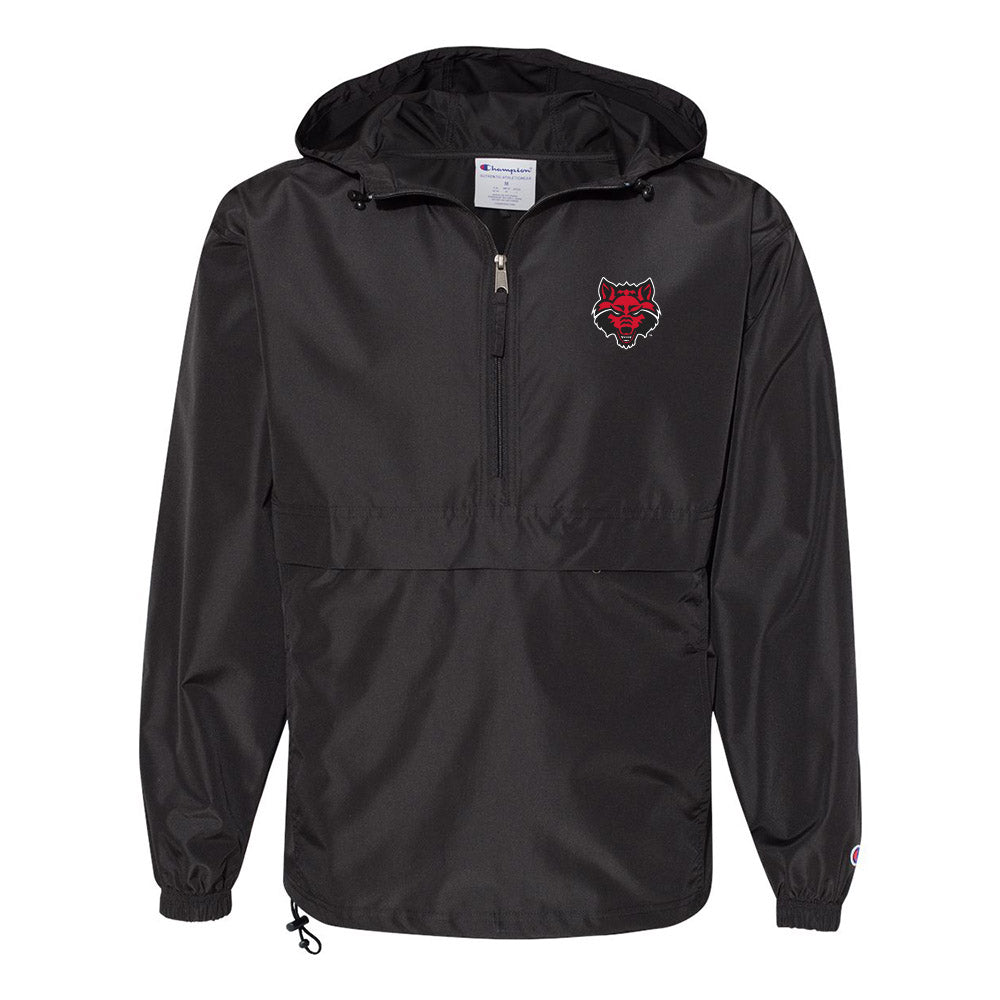 Arkansas State - NCAA Women's Soccer : Maya Jones - Quarter Zip Jacket-0