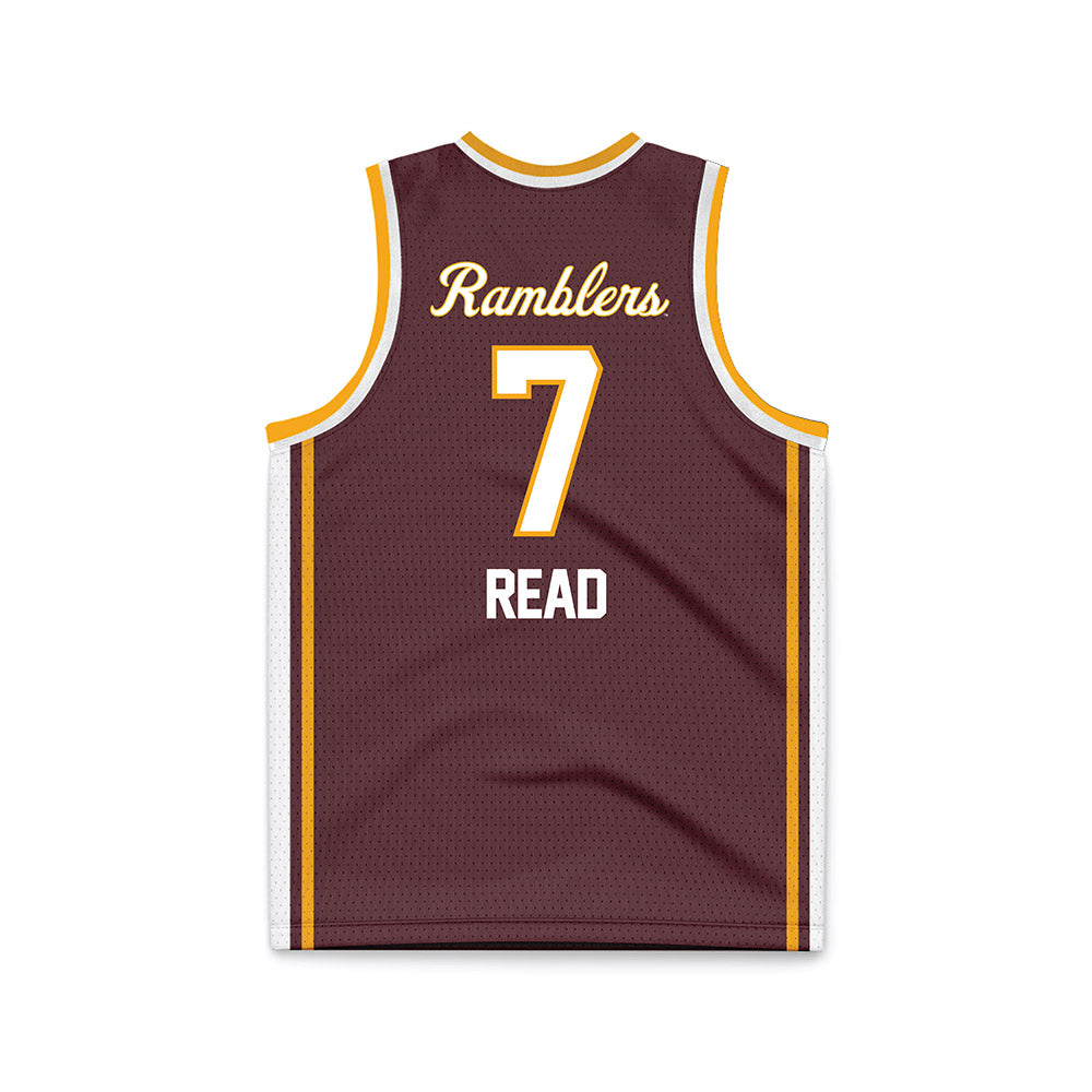 Loyola - NCAA Men's Volleyball : Jake Read - Maroon Basketball Jersey