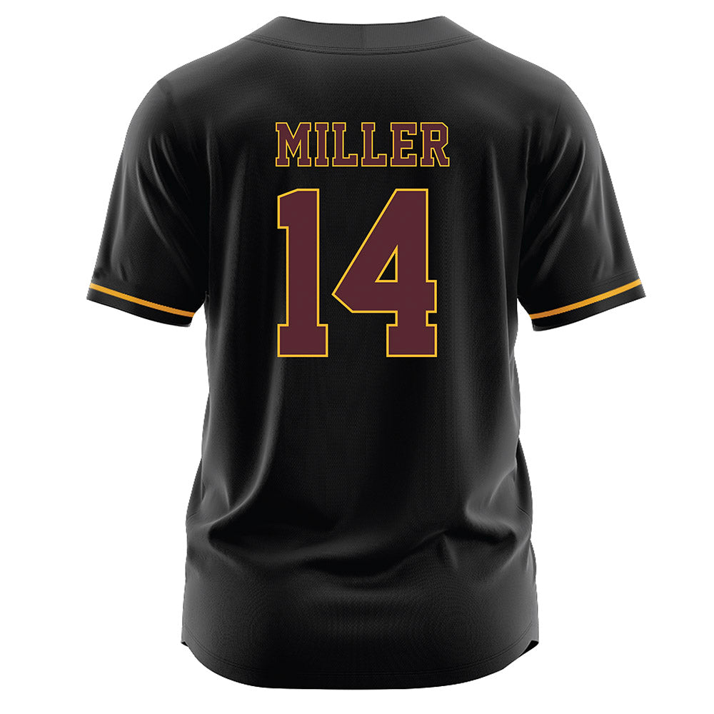 Loyola - NCAA Softball : Evelyn Miller - Black Jersey-1