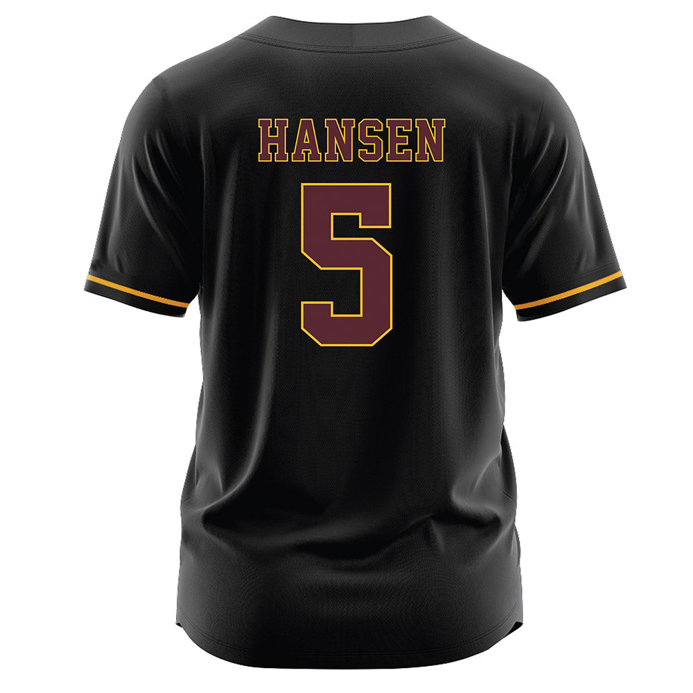 Loyola - NCAA Softball : Alexis Hansen - Black Jersey-1