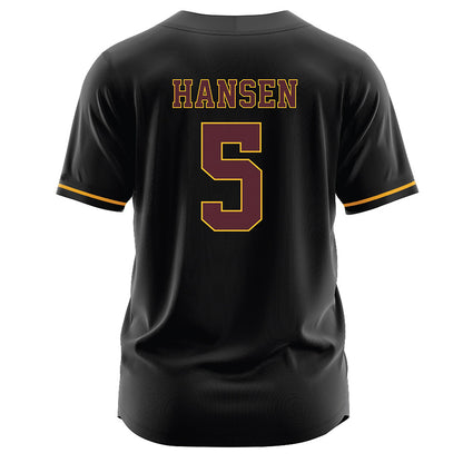 Loyola - NCAA Softball : Alexis Hansen - Black Jersey-1