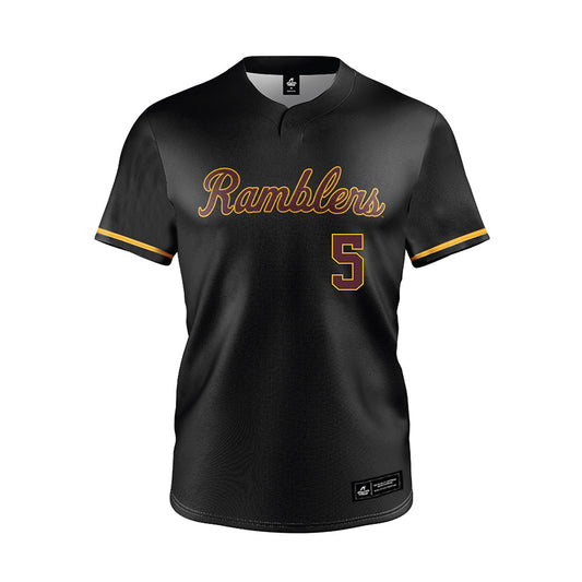 Loyola - NCAA Softball : Alexis Hansen - Black Jersey-0