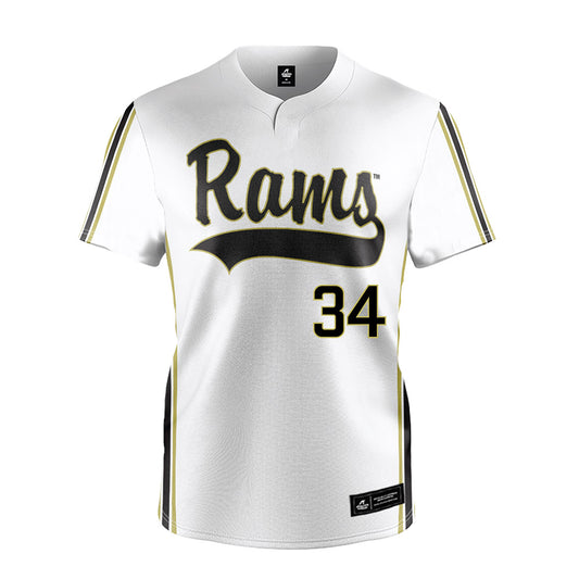 Colorado State - NCAA Softball : Abby Edwards - White Jersey-0