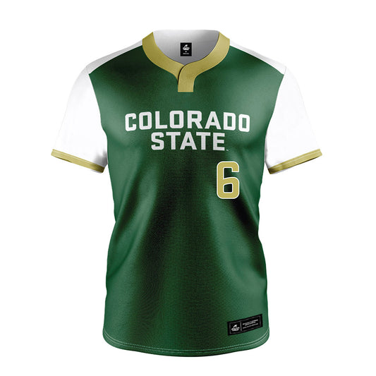 Colorado State - NCAA Softball : Lily Russo - Green Jersey-0