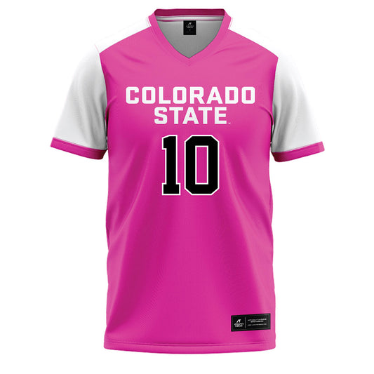 Colorado State - NCAA Softball : Jailey Wilson - Pink Baseball Jersey