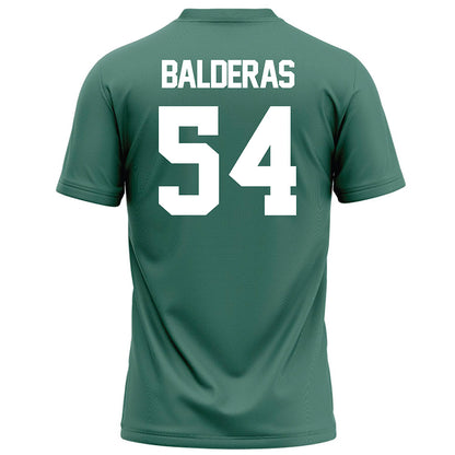 OKBU - NCAA Football : David Balderas - Green Football Jersey-1