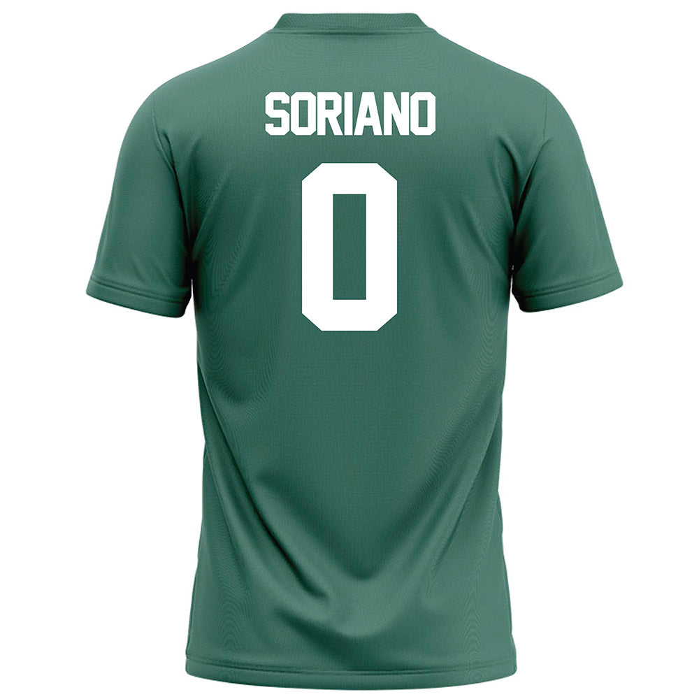 OKBU - NCAA Football : Tucker Soriano - Green Football Jersey-1