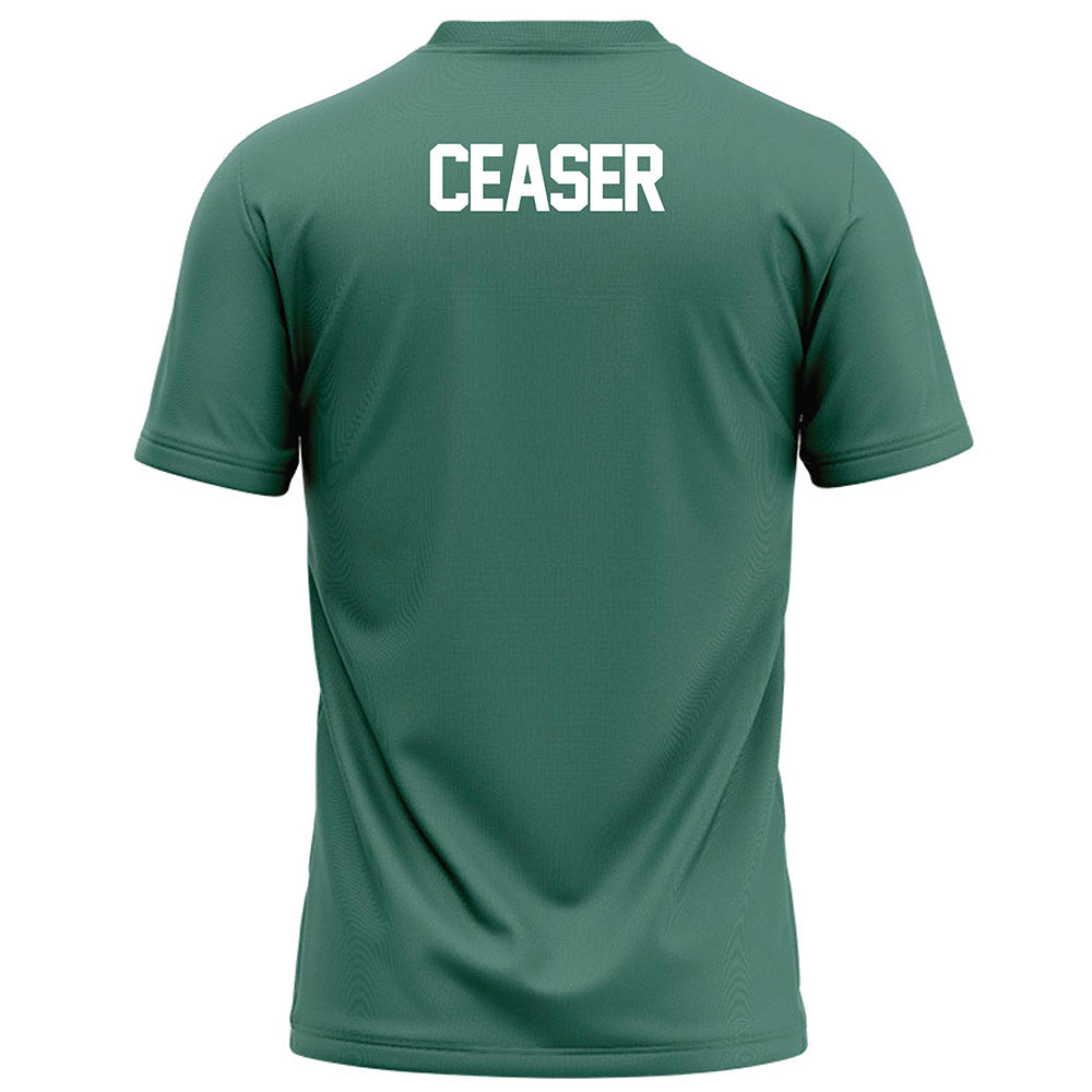 OKBU - NCAA Football : Brennen Ceaser - Green Football Jersey-1