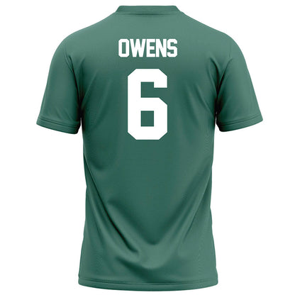 OKBU - NCAA Football : Ernest Owens - Green Football Jersey-1
