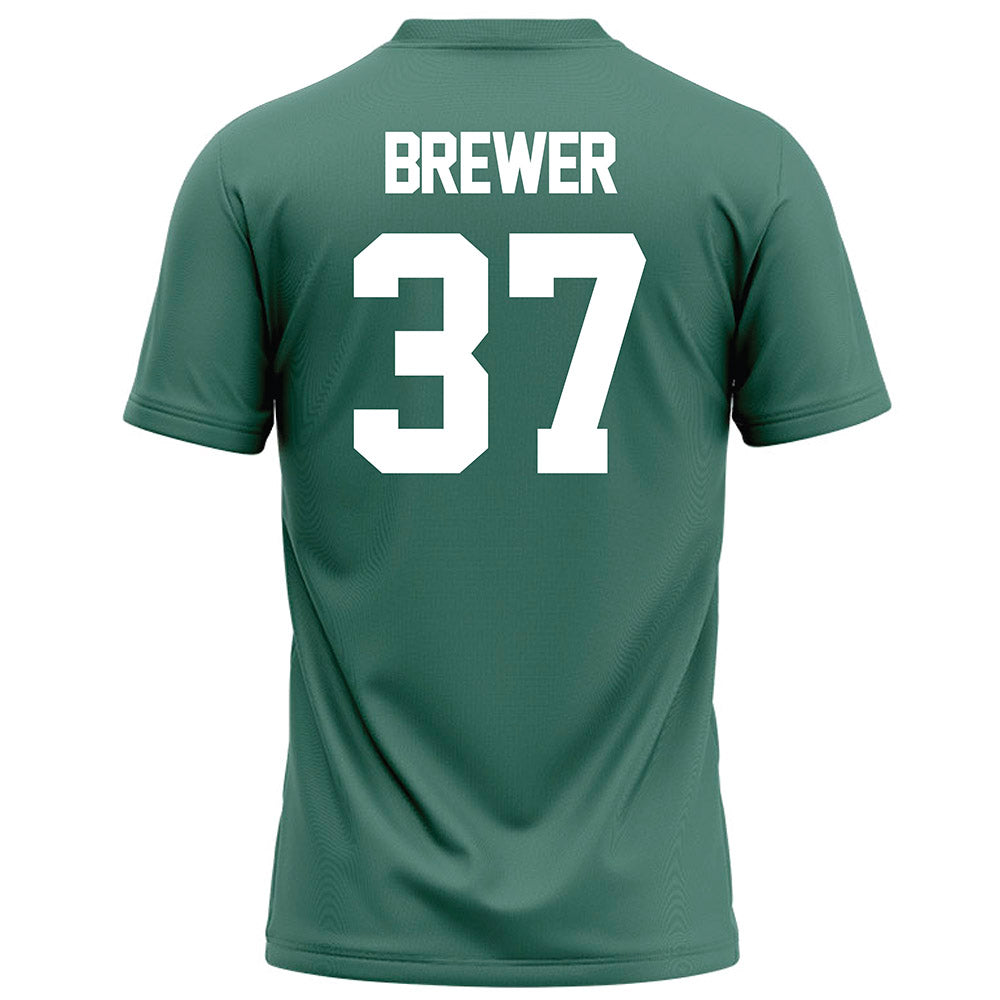 OKBU - NCAA Football : Brady Brewer - Green Football Jersey-1