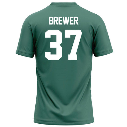 OKBU - NCAA Football : Brady Brewer - Green Football Jersey-1