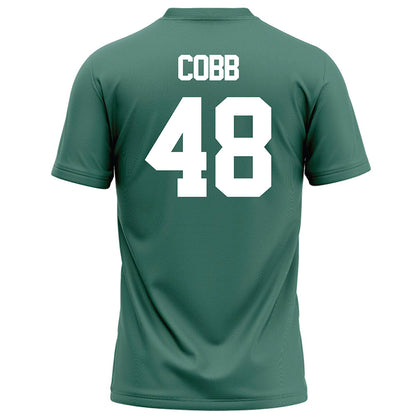 OKBU - NCAA Football : Morgan Cobb - Green Football Jersey-1