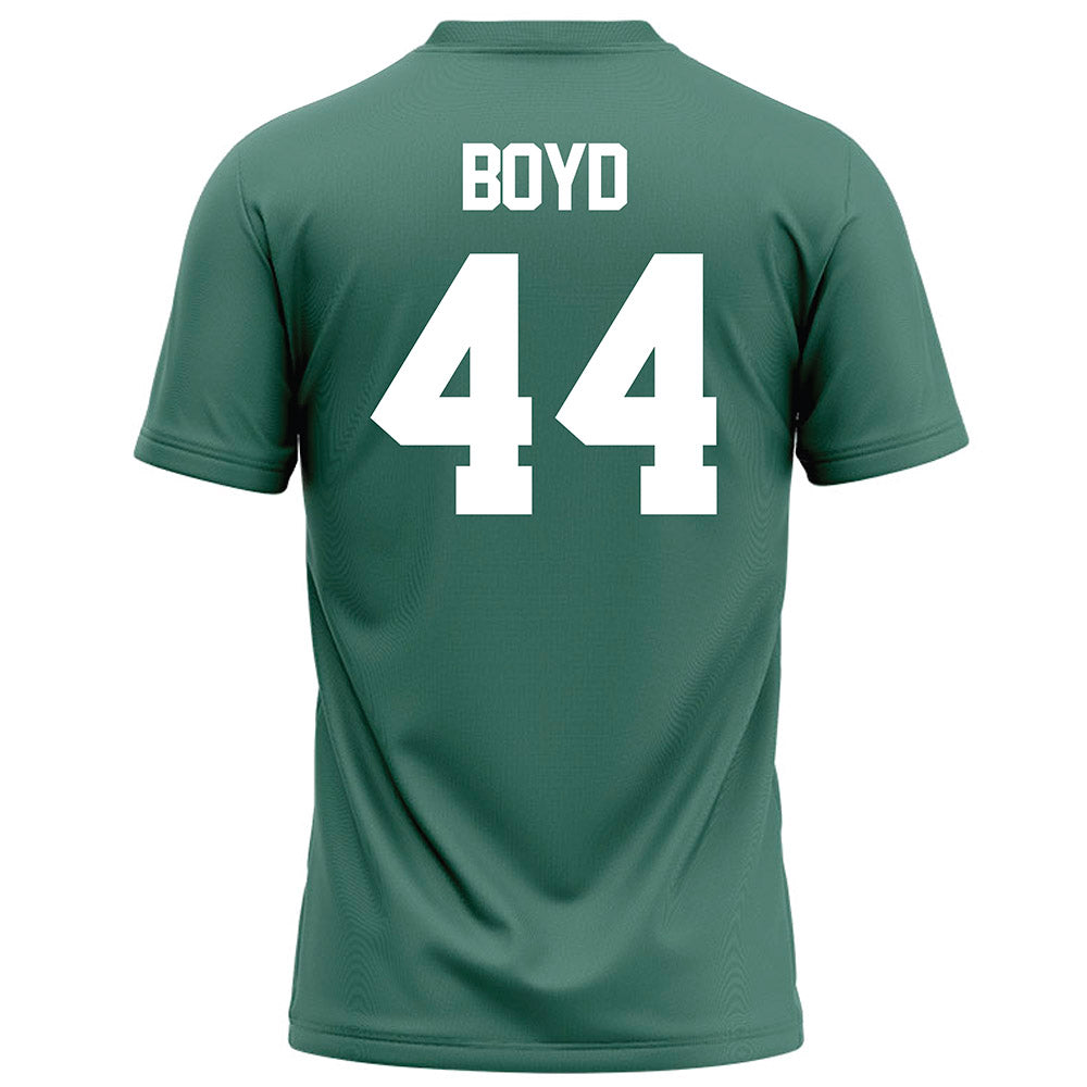 OKBU - NCAA Football : Maddux Boyd - Green Football Jersey-1