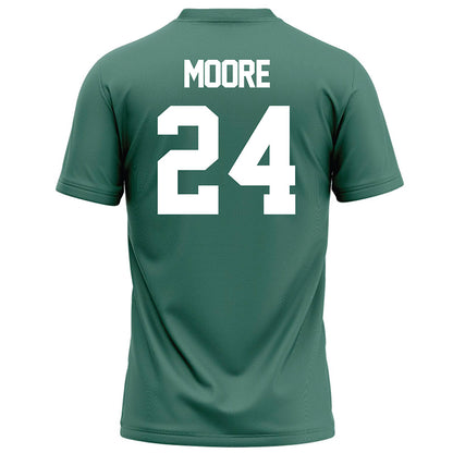 OKBU - NCAA Football : EJ Moore - Green Football Jersey-1