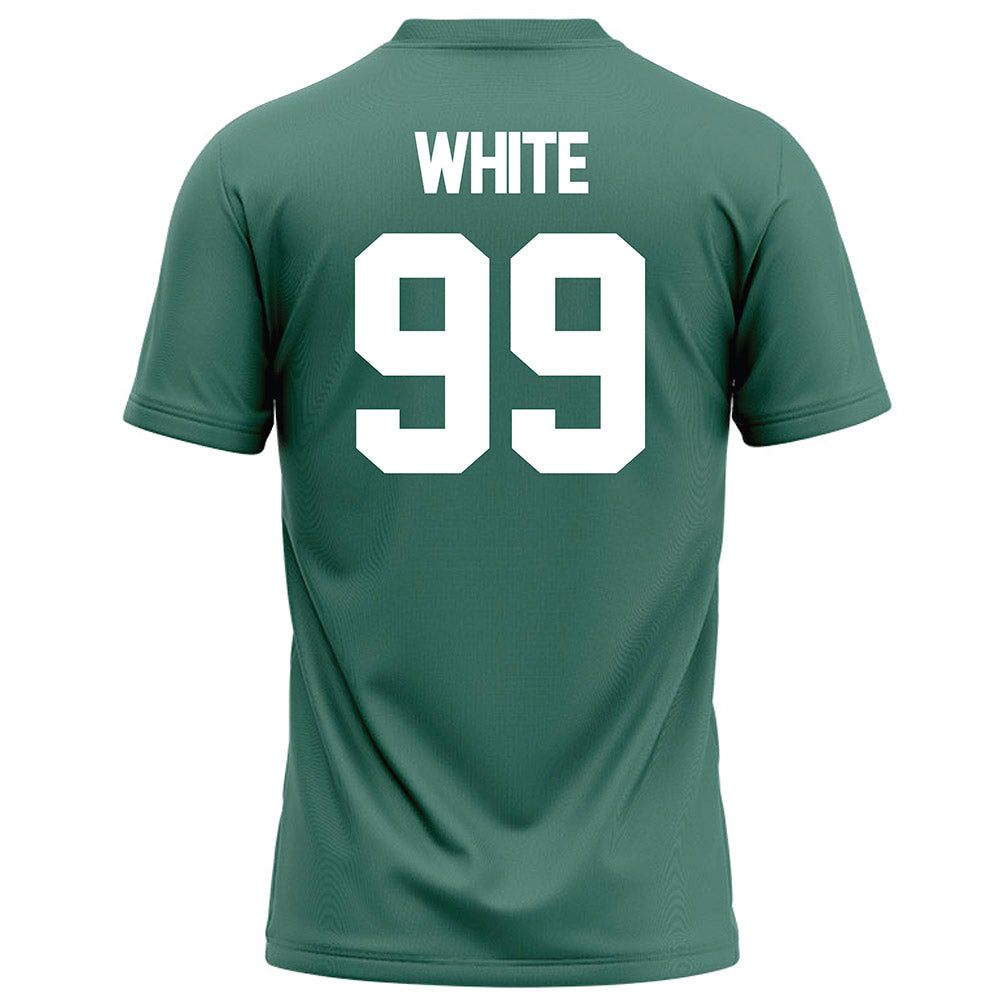 OKBU - NCAA Football : Jaden White - Green Football Jersey-1