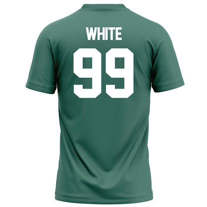 OKBU - NCAA Football : Jaden White - Green Football Jersey-1