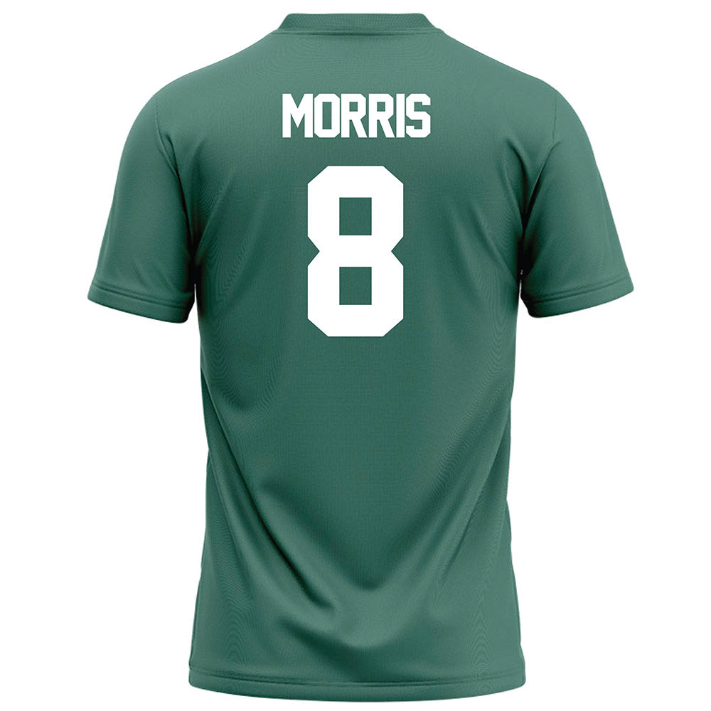 OKBU - NCAA Football : Jeremiah Morris - Green Football Jersey-1
