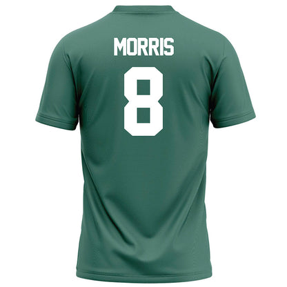 OKBU - NCAA Football : Jeremiah Morris - Green Football Jersey-1