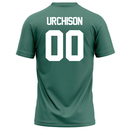 OKBU - NCAA Football : William Urchison - Green Football Jersey-1