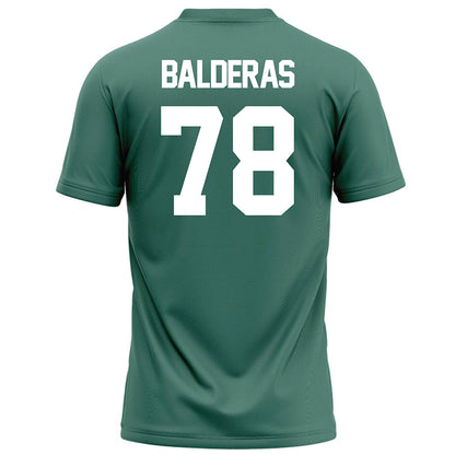 OKBU - NCAA Football : David Balderas - Green Football Jersey-1
