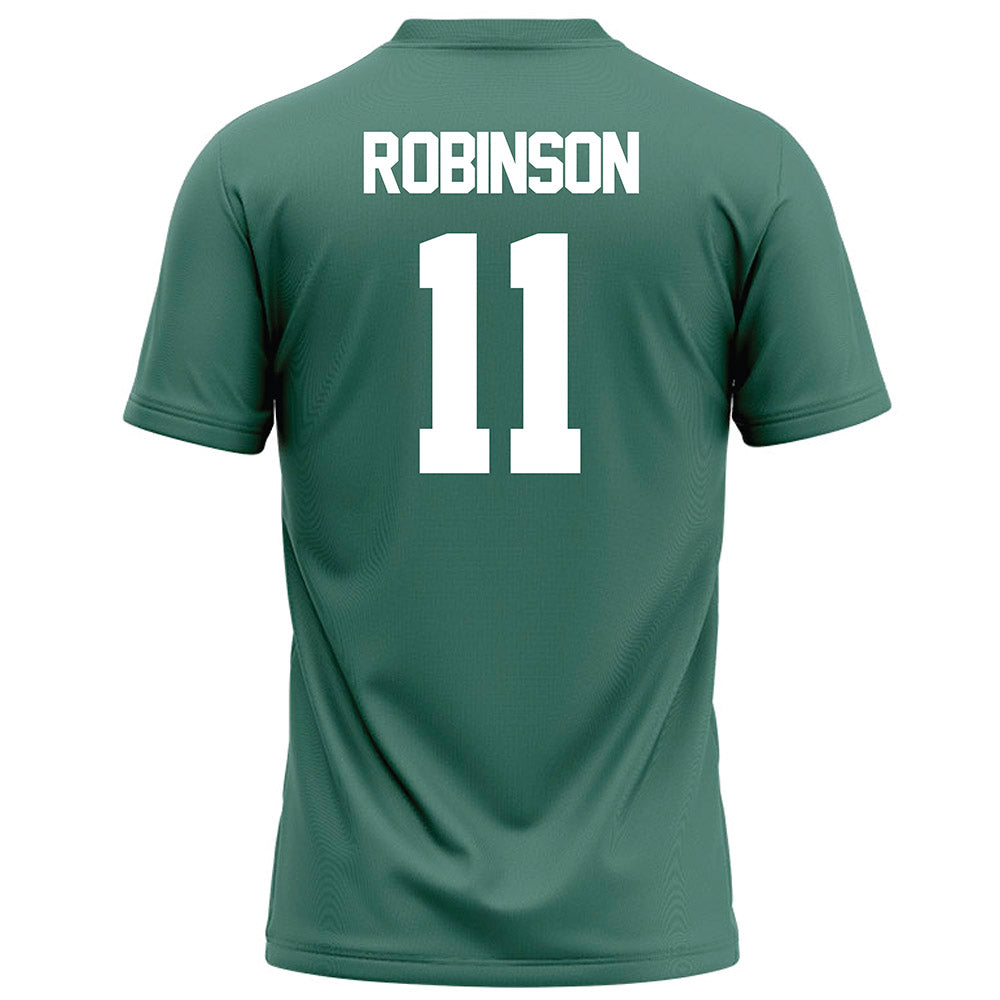 OKBU - NCAA Football : Beckham Robinson - Green Football Jersey-1