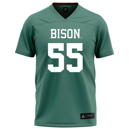OKBU - NCAA Football : Kaden Castillo - Green Football Jersey-0