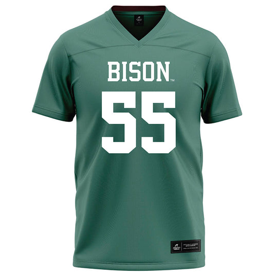 OKBU - NCAA Football : Kaden Castillo - Green Football Jersey-0