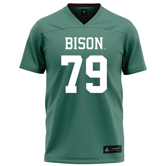 OKBU - NCAA Football : Brady Phillips - Green Football Jersey-0